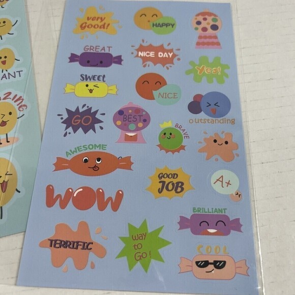 Stinky stickers scratch n sniff Still SMELLS watermelon, gum, melon - Picture 3 of 6